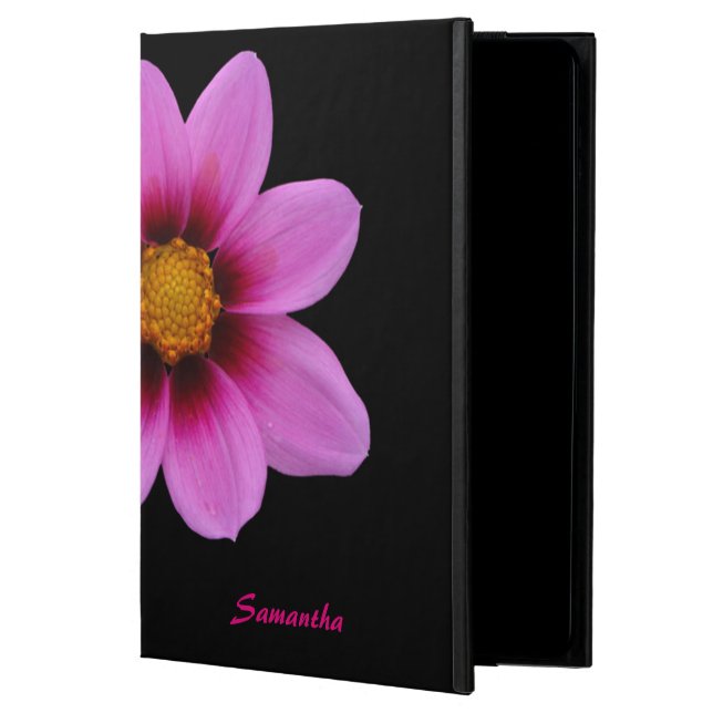 Fleur rose chic Personnalisé iPad Air 2 Coque (Devant)
