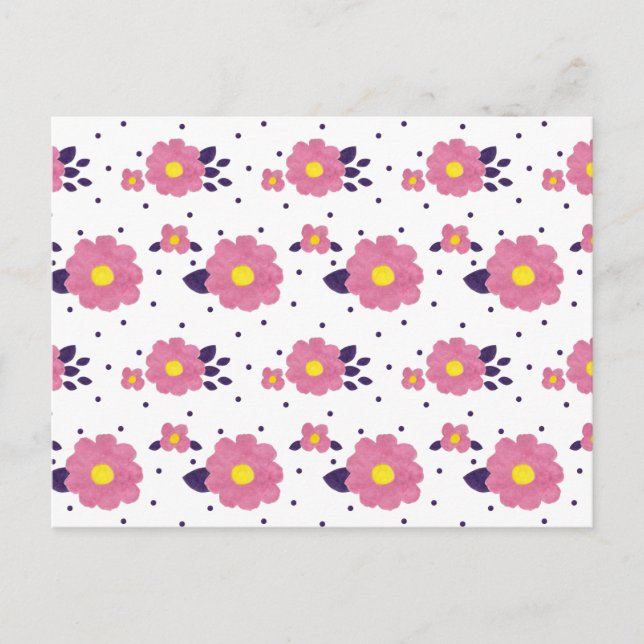 Fleur-Rose Postkarte (Vorderseite)