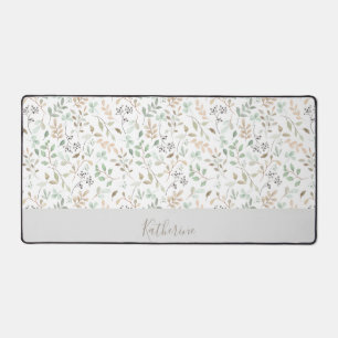 Fleur sauvage Boho personnalisé Nom personnalisé