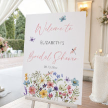 Fleur sauvage Butterfly Garden Fête des mariées Bi