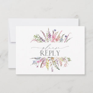 Fleur sauvage élégant tendance mariage floral RSVP