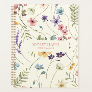 Fleur Sauvage Élégante Fleur Florale Personnalisée