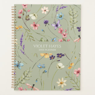 Fleur Sauvage Élégante Fleur Florale Personnalisée