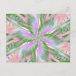 FLEUR SAUVAGE EN SPIRAL 14 Carte postale