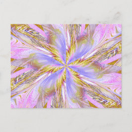 FLEUR SAUVAGE EN SPIRAL 17 Carte postale
