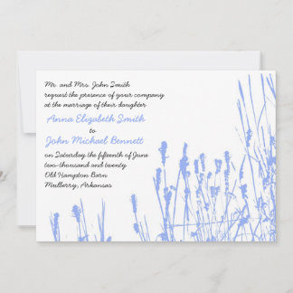 Fleur sauvage - Faire-part de mariage périphérique