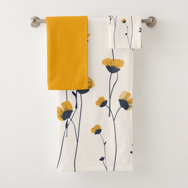 fleur sauvage, floral, botanique, d'inspiration na (En situation)
