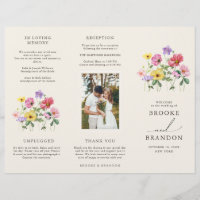 Fleur sauvage Rustic Chic Floral Boho programme de
