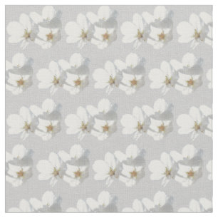 Fleur tissu Fleur Blanc Fleur tissu Coton ou Poly