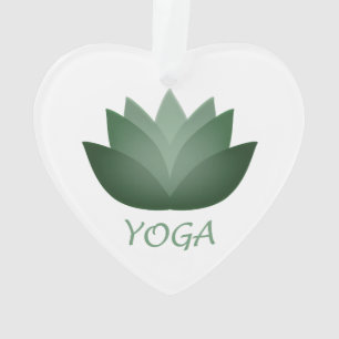 Fleur verte de Yoga Lotus