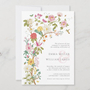 Fleur Vintage Mariage Invitations