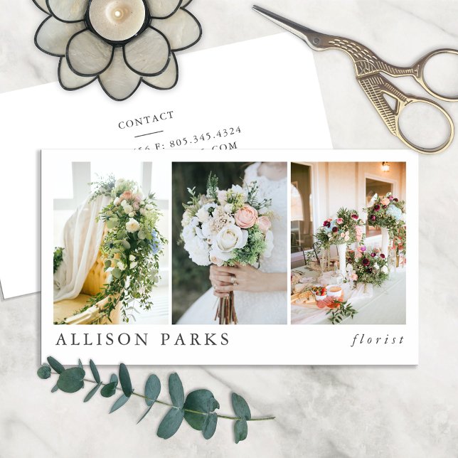 Fleuriste / Autre Carte de visite (Créateur téléchargé)