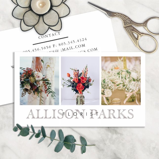 Fleuriste / Autre Carte de visite (Créateur téléchargé)