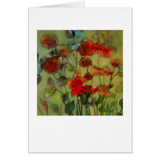 Fleurs anciennes II ・ Michelle Abrams - carte