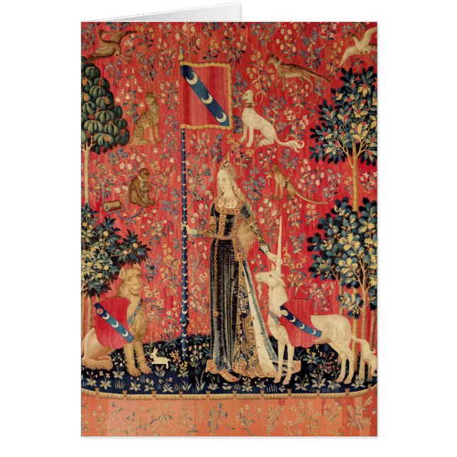 Fleurs, Animaux Imaginaire Noël de la DAME ET DE L (Devant)