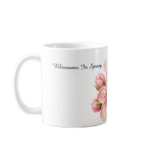 Fleurs aquarelles de printemps Mug Classique