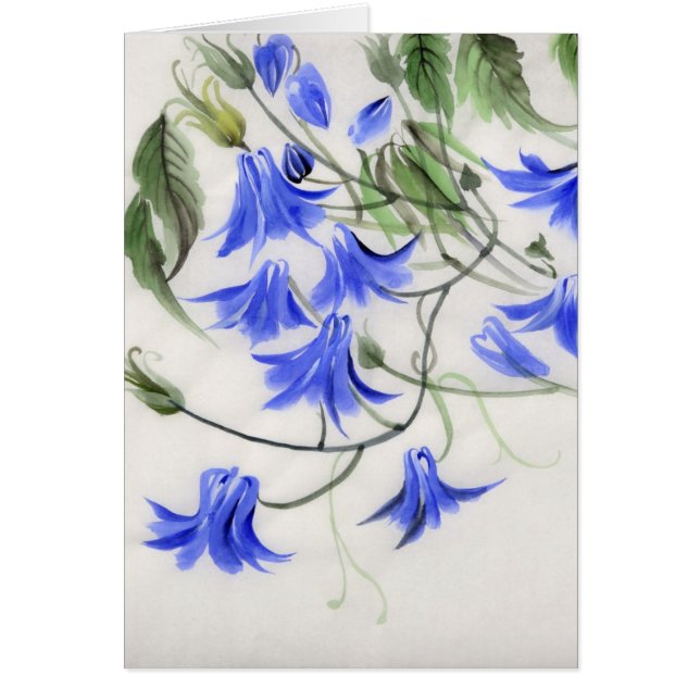 Fleurs bleues (Devant)