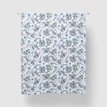 Fleurs bleues