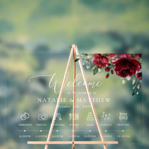 Fleurs Bourgognes, Fleurs rouges, Chronologie Mari