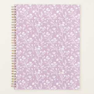 Fleurs bruissantes Neutre - Lilas chaud