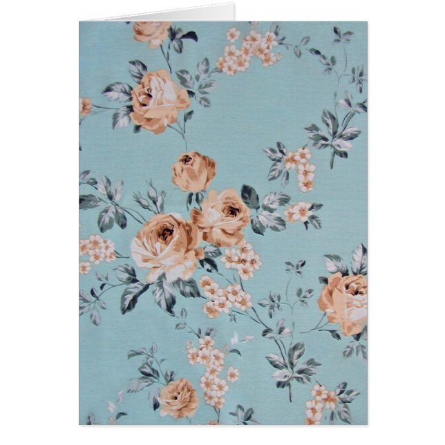 Fleurs - Carte (Devant)