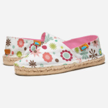 Fleurs colorées Espadrilles