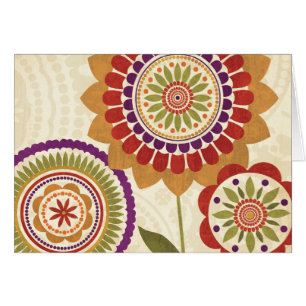 Fleurs contemporaines d'automne