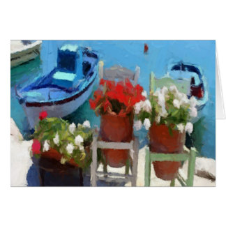 Fleurs côté quai