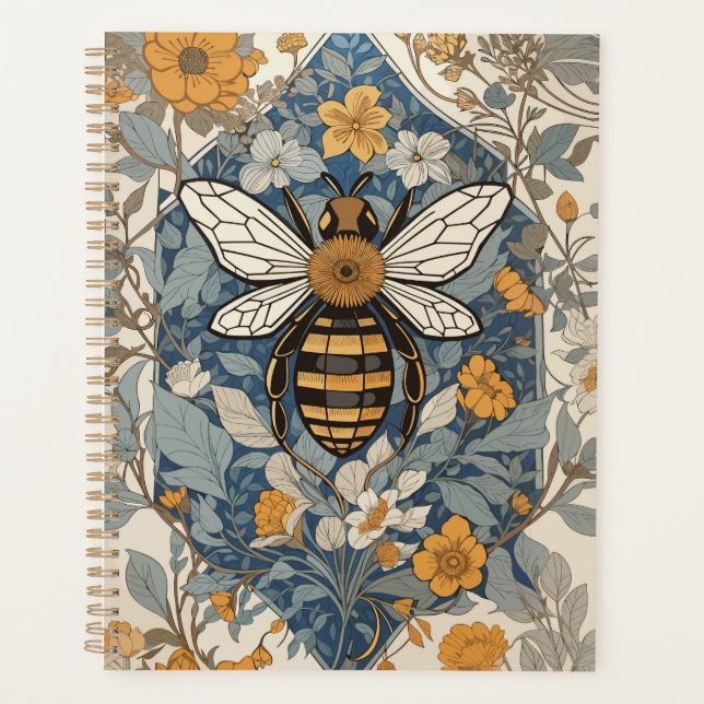Fleurs d'abeilles vintages et sauvages (Devant)