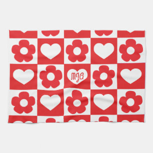 Fleurs d'amour Küchentuch