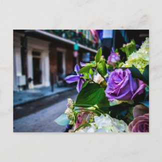 Fleurs dans les quartiers da Carte postale