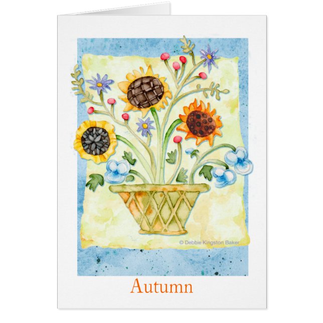 Fleurs d'automne (Devant)