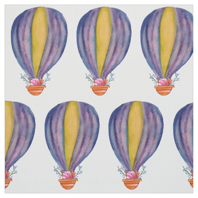 Fleurs de ballon à air chaud tissu (Échantillon)