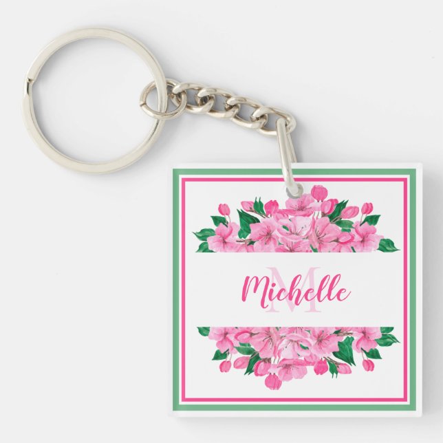Fleurs de bois de chien rose - Personnalisé (Devant)