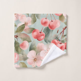 Fleurs de cerisier et cerises Art de printemps