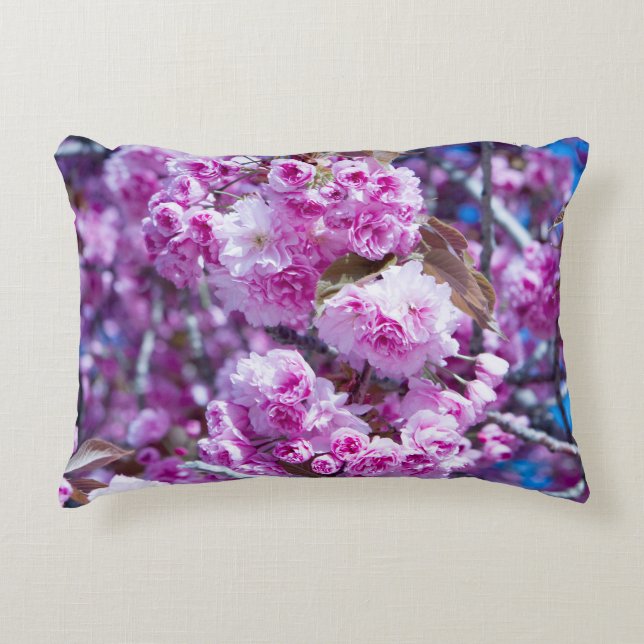 Fleurs de cerisiers Accent Coussin (Devant)