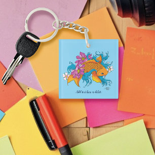 Fleurs de cerisiers de Lotus Koi Fish