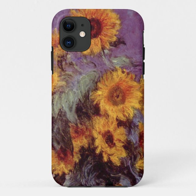 Fleurs de Claude Monet iPhone 5 Coque (Dos)