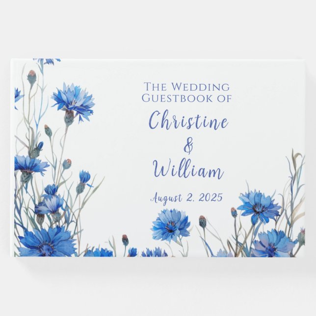 Fleurs de Cornouailles Rustiques Livre d'invité Ma (Devant)