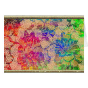 Fleurs de dentelle fluoro