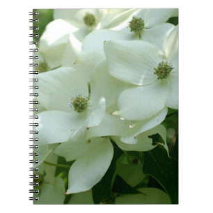 Fleurs de Dogwood Blanc Carnet naturel