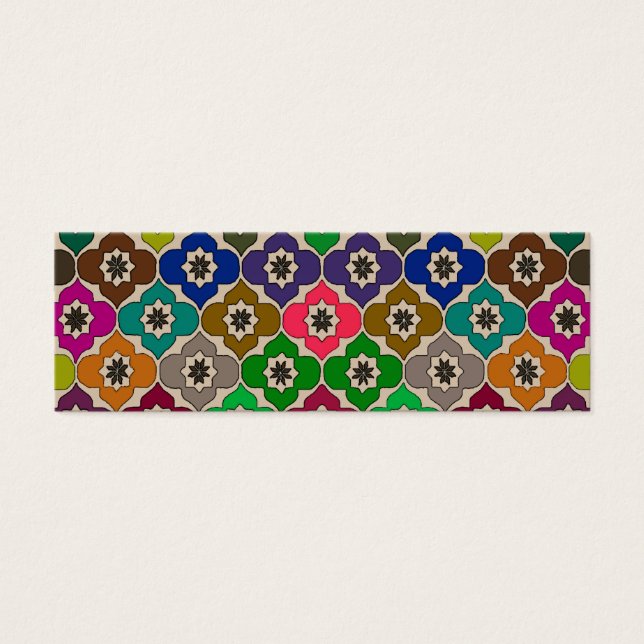 Fleurs de Fun ~ Signet / Taille 3" x 1" (Devant)