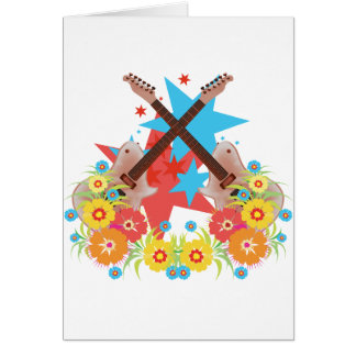 Fleurs de guitare d'étoile