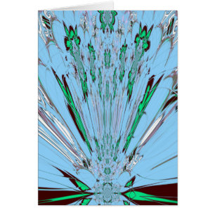 Fleurs de la sérénité : Belle Aqua Blue Floral