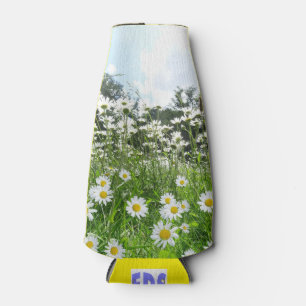 Fleurs de marguerite Glacière de bouteille