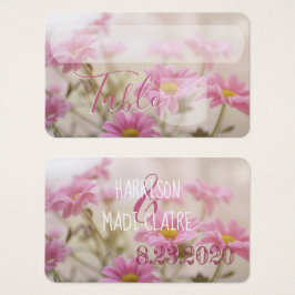 Fleurs de marguerite rose