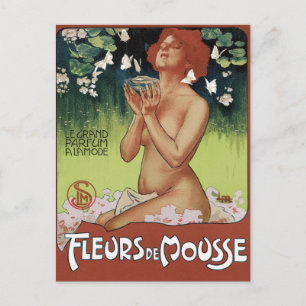 Fleurs de Mousse Postkarte