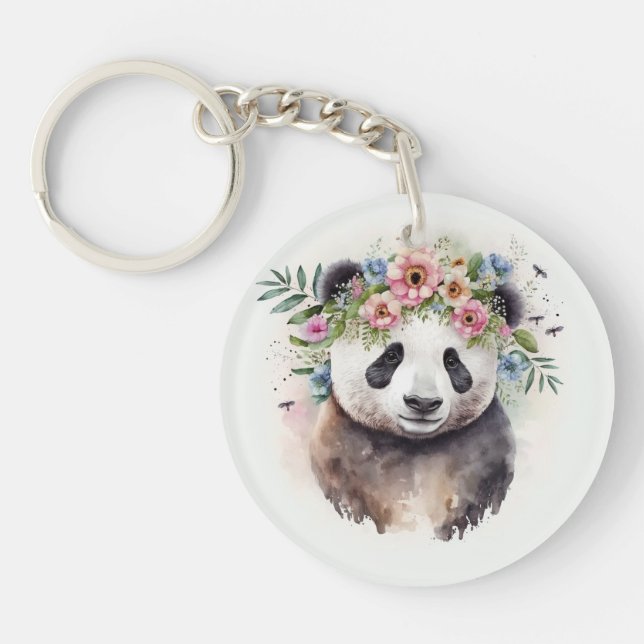 Fleurs de Panda Aquarelle              (Devant)