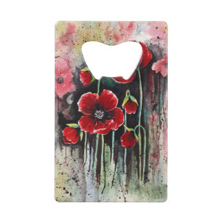 Fleurs De Pavot En Aquarelle