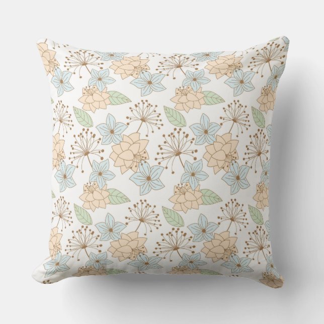 fleurs de printemps coussin (Recto)